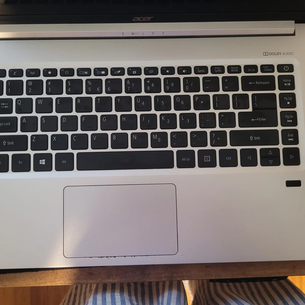 Acer Silver Laptop